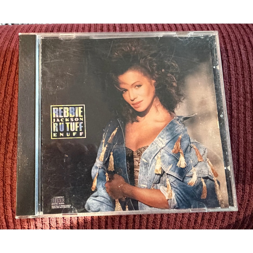 Rebbie Jackson R U Tuff Enuff CD 1988 Columbia Records R&B Soul CK 40896